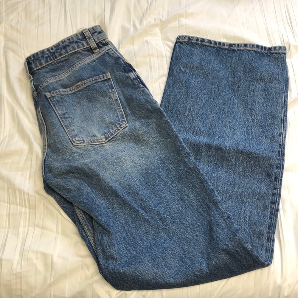 NWT Zara Size 6. Wide Leg. Hi-Rise. Full Length.